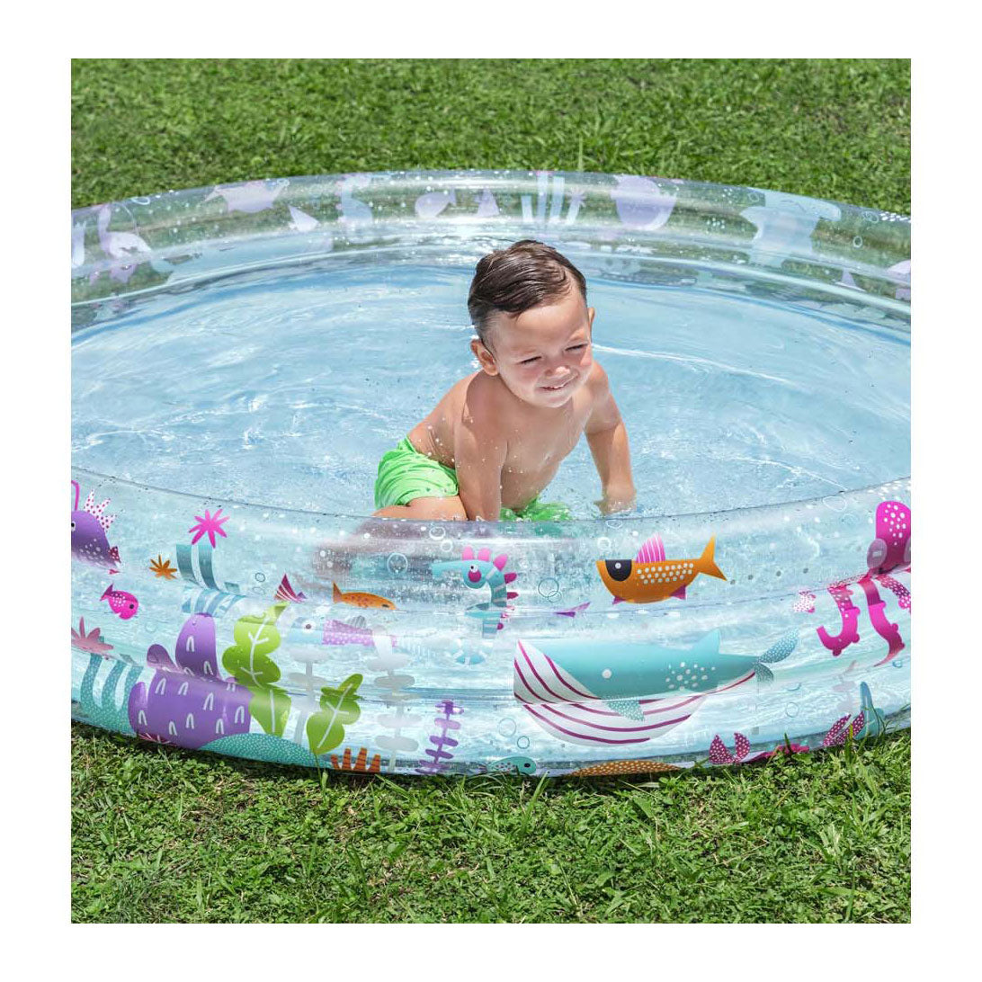 Bestway kinderbad rond onderwaterleven, 183cm