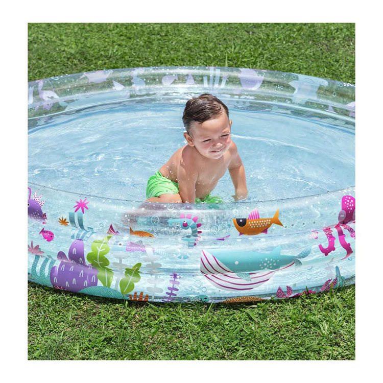 Bestway kinderbad rond onderwaterleven, 183cm