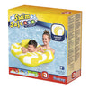 Bestway zwemzitje comfort plush babyboot zwembad 1-2 jaar multicolor.