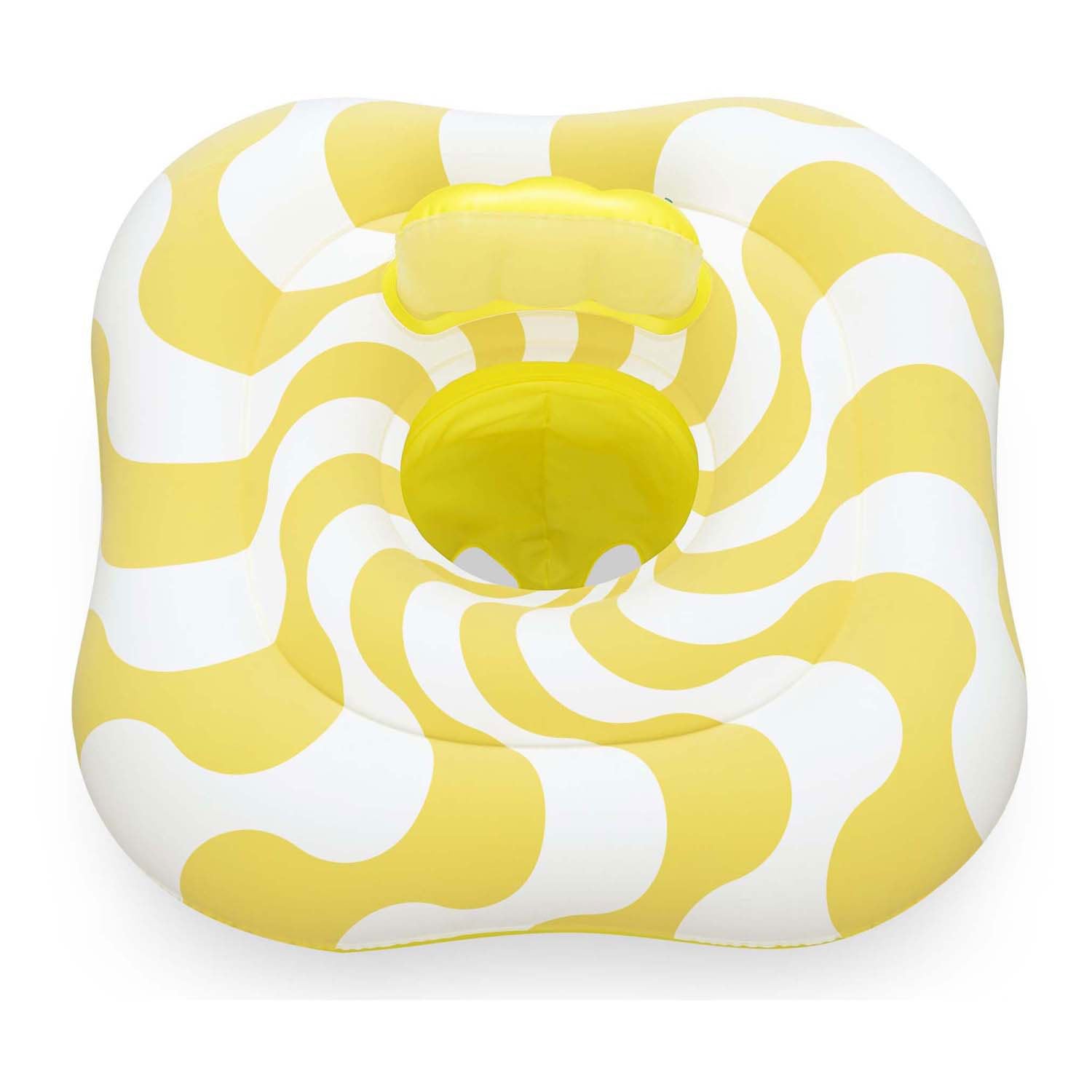 Bestway zwemzitje comfort plush babyboot zwembad 1-2 jaar multicolor.