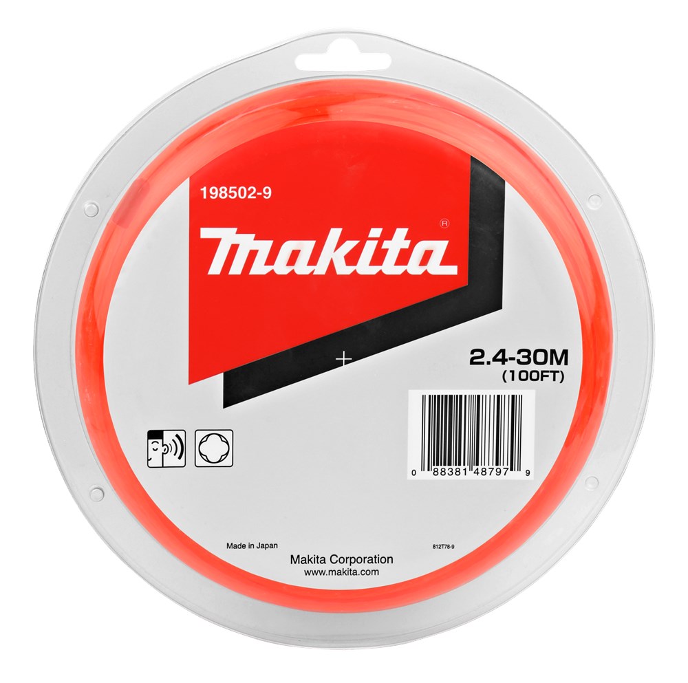 Makita accessoires nylon koord 2.4-30m - 198502-9 - 198502-9