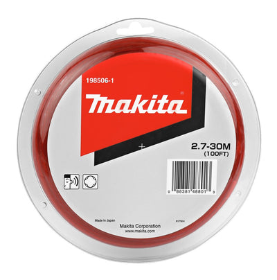 Makita accessoires nylon koord 2.7-30m - 198506-1 - 198506-1