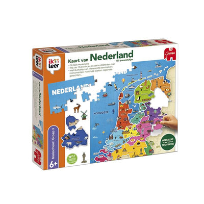 Jumbo ik leer kaart van nederland