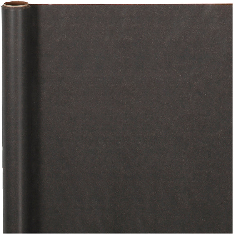 Cadeaupapier, b: 50 cm, 60 gr, zwart, 5 m 1 rol