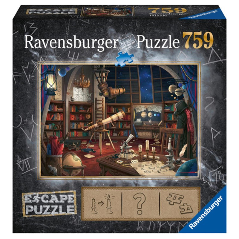 Ravensburger escape room puzzel - de sterrenwacht, 759st.