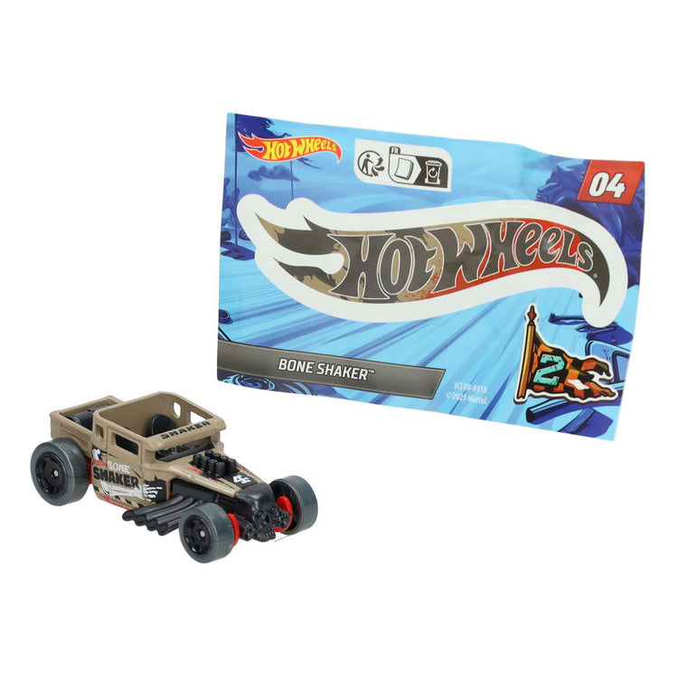 Hot wheels mystery auto met sticker - 1:64