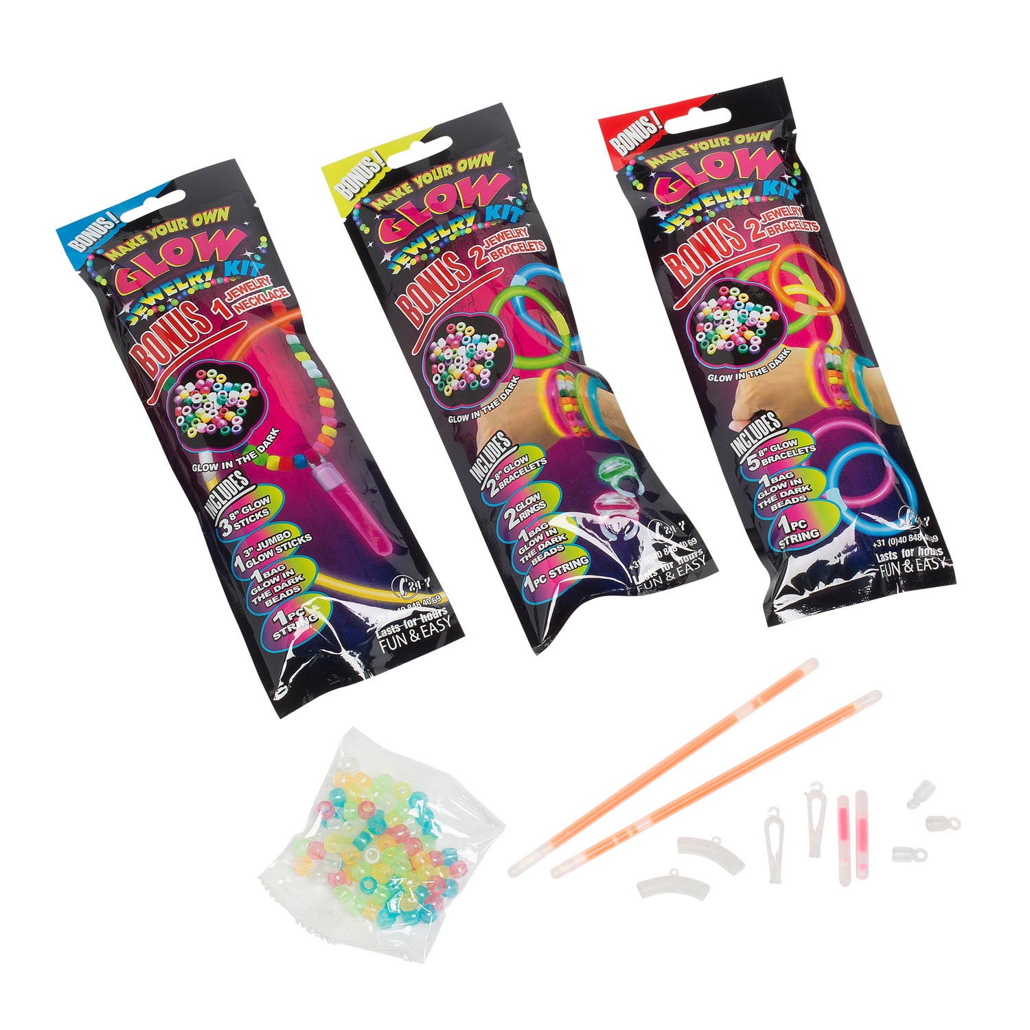 Sieraden glow in the dark