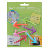 Memo mini magneet pijl, 6st. - afbeelding 2