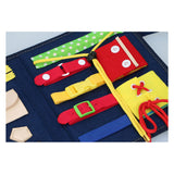 Eddy toys montessori activiteitenboek - kleding leren openen en sluiten - motoriek oefenen - afbeelding 4