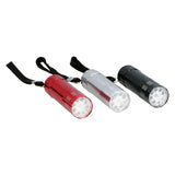 Gekleurde Aluminium Zaklamp 9Led - afbeelding 5