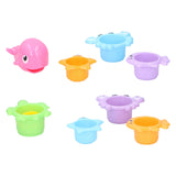 Eddy toys - baby badspeeltje - zeewezen motief - 1 set - afbeelding 2