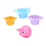 Eddy toys - baby badspeeltje - zeewezen motief - 1 set - afbeelding 4