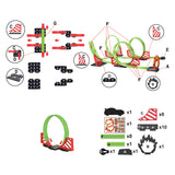 Racebaan Looping met Pull-back 360 Auto, 32dlg. - afbeelding 2