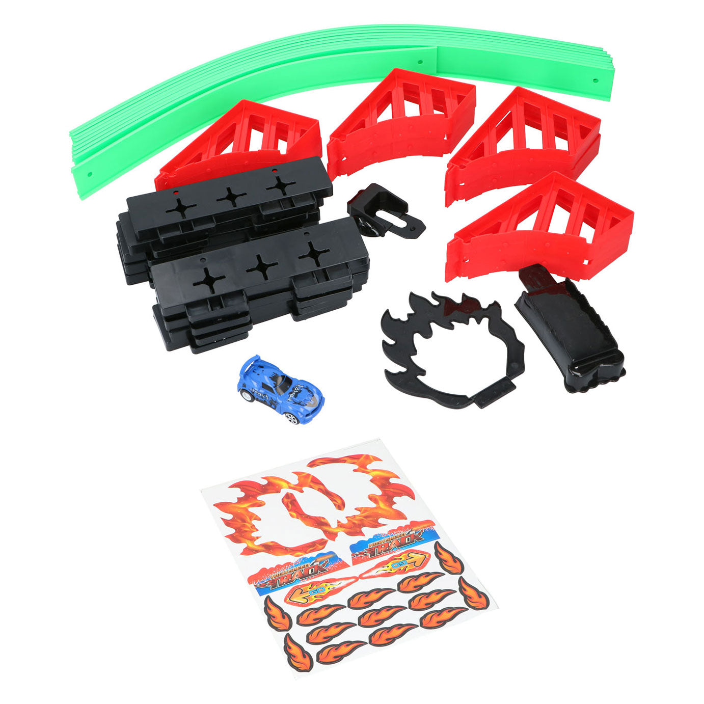 Racebaan Looping met Pull-back 360 Auto, 32dlg.