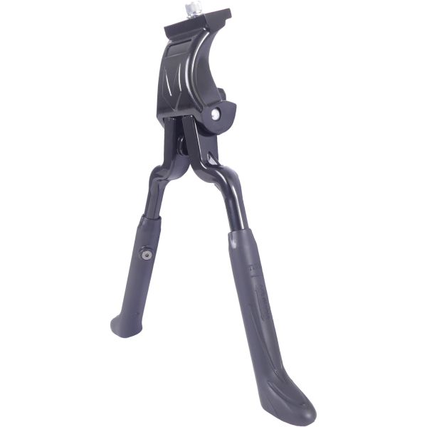 Middenstandaard 24 28 2-poot aluminium - zwart