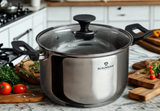 Blaumann kookpan met deksel gourmet line 20cm - afbeelding 2