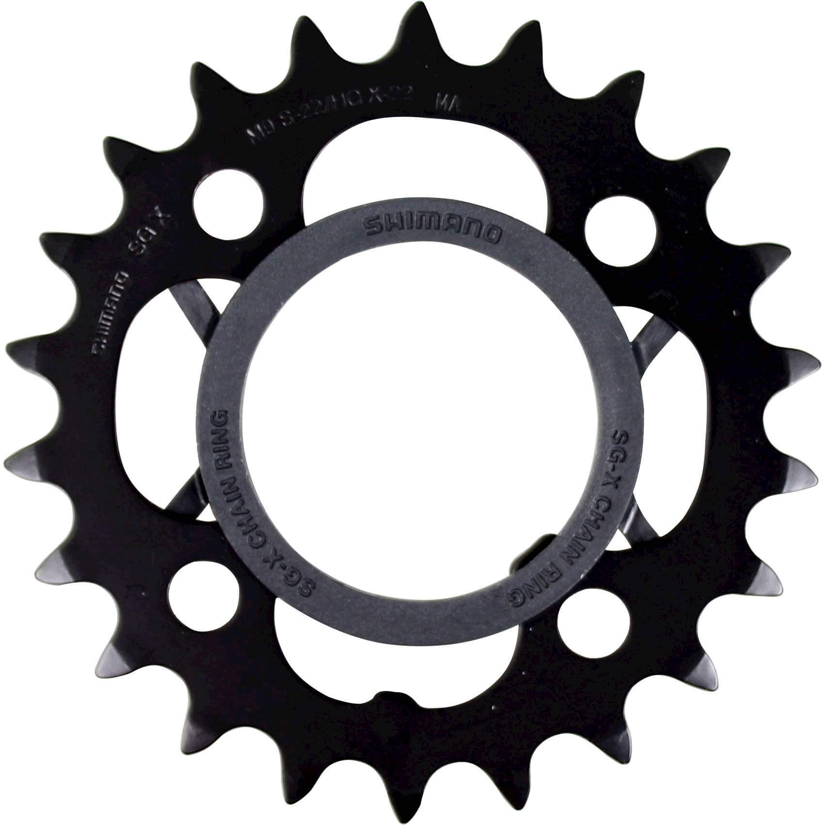 Shimano kettingblad 22t FC-M391 zwart