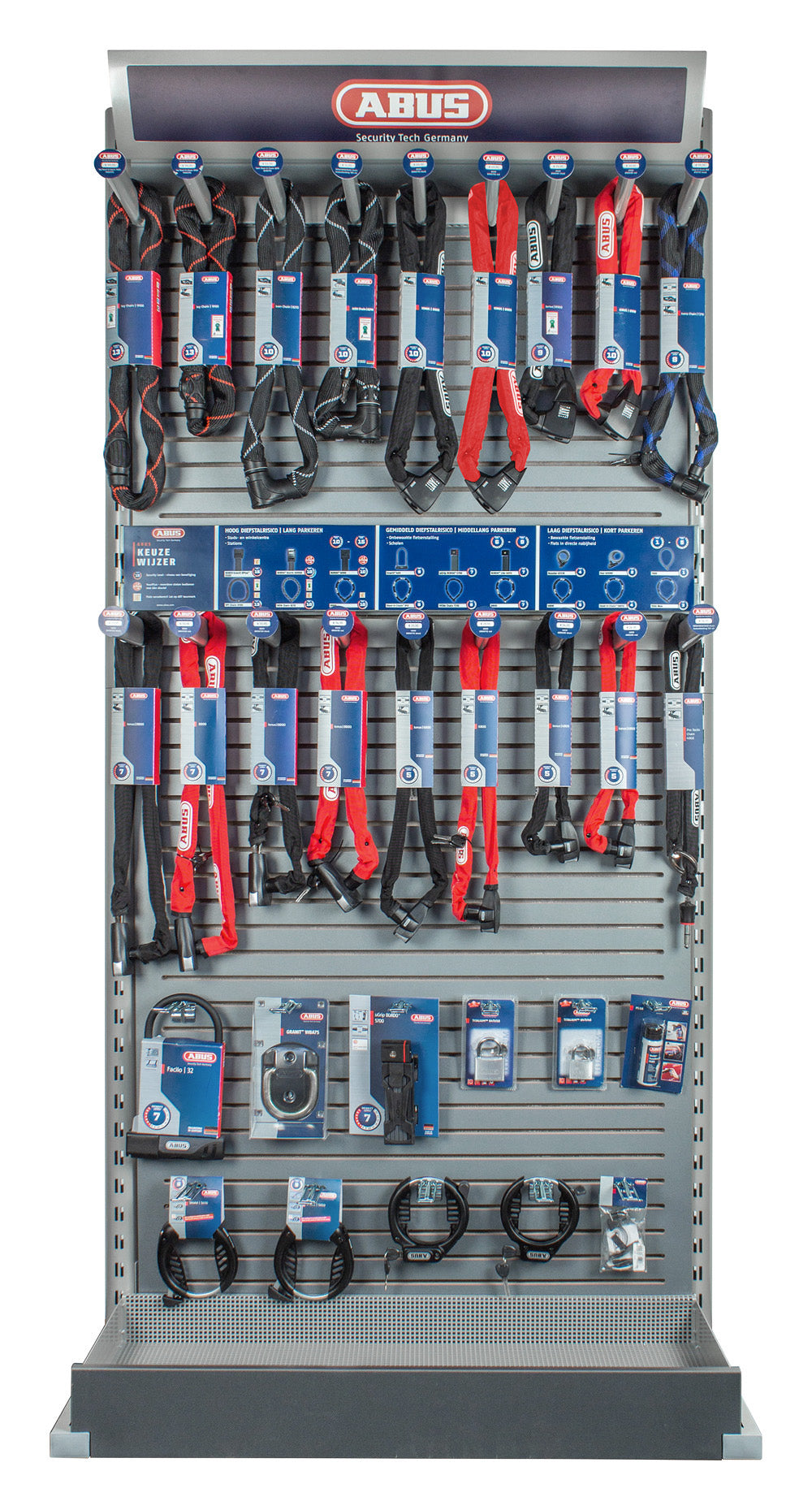 Abus schap met sloten. breedte 100cm