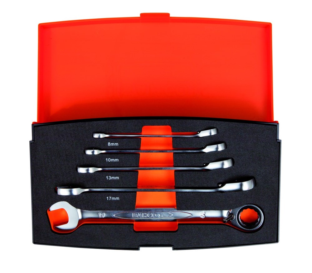 Bahco ringratelsl.set 8,10,13,17,19 | 1rm s5