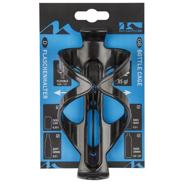 M-Wave M-wave bidonhouder Flexibel, 0.33L-1.5L. (hangverpakking)