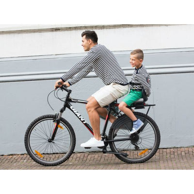 Thule yepp achterzitje junior budget zwart + yeppie feet