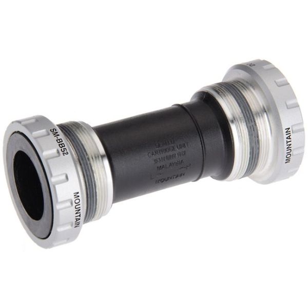 Shimano bottom bracket deore bb52 bsa 83 x 44 mm zwart zilver