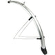 spatbordenset Rapido 28 inch 46 mm kunststof zilver