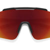 Smith Ruckus bril matte black chromapop red mirror