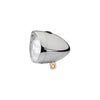 Edge koplamp retro 3 led aan uit - incl. batterijen - chroom