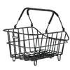 Basil fietsmand cento alu met mik bevestiging 14 liter 39 x 24 x 15 - zwart