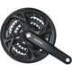 Shimano Crankstel M371 9-Sp 48X36X26 T 175Mm Zwart
