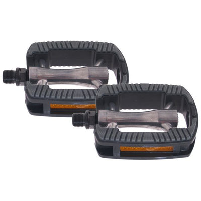 Union 821 pedalen alu zilver blister