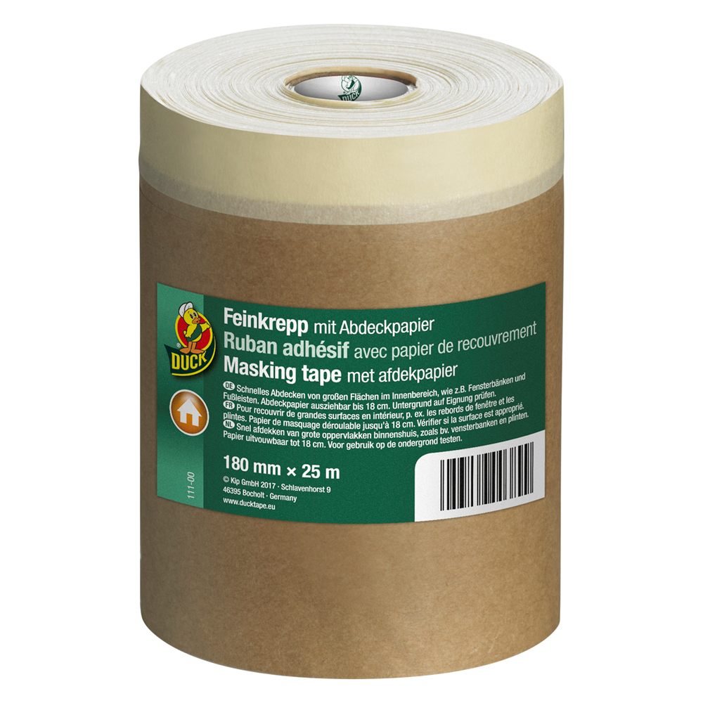 Duck masking tape afdekpapier | 180 mm x 25 m - 20.501.37