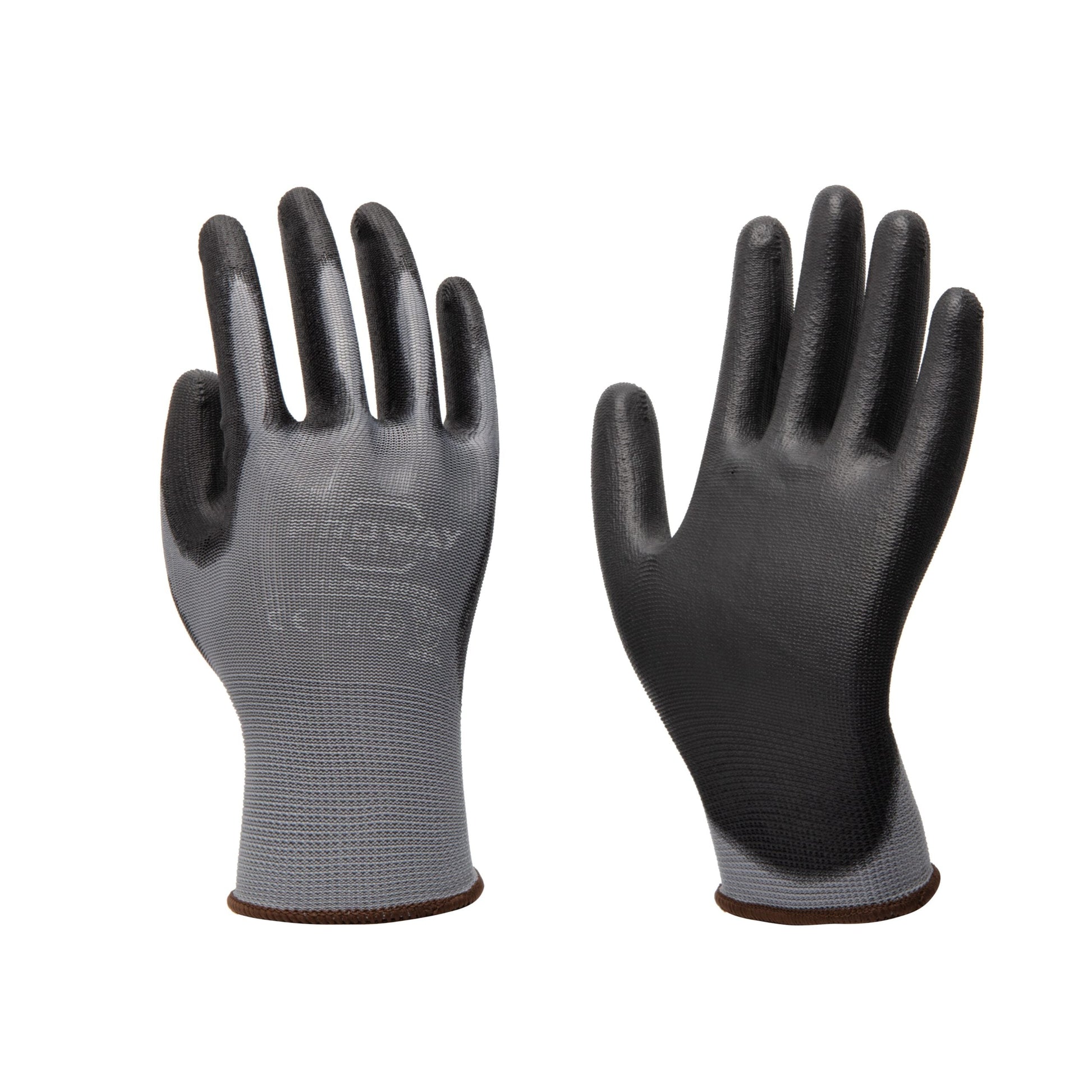 Baten trading company nylon handschoen polyester pu gecoat zwart xl