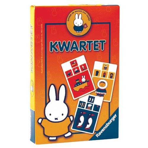 Ravensburger nijntje ontdekt de wereld kwartet