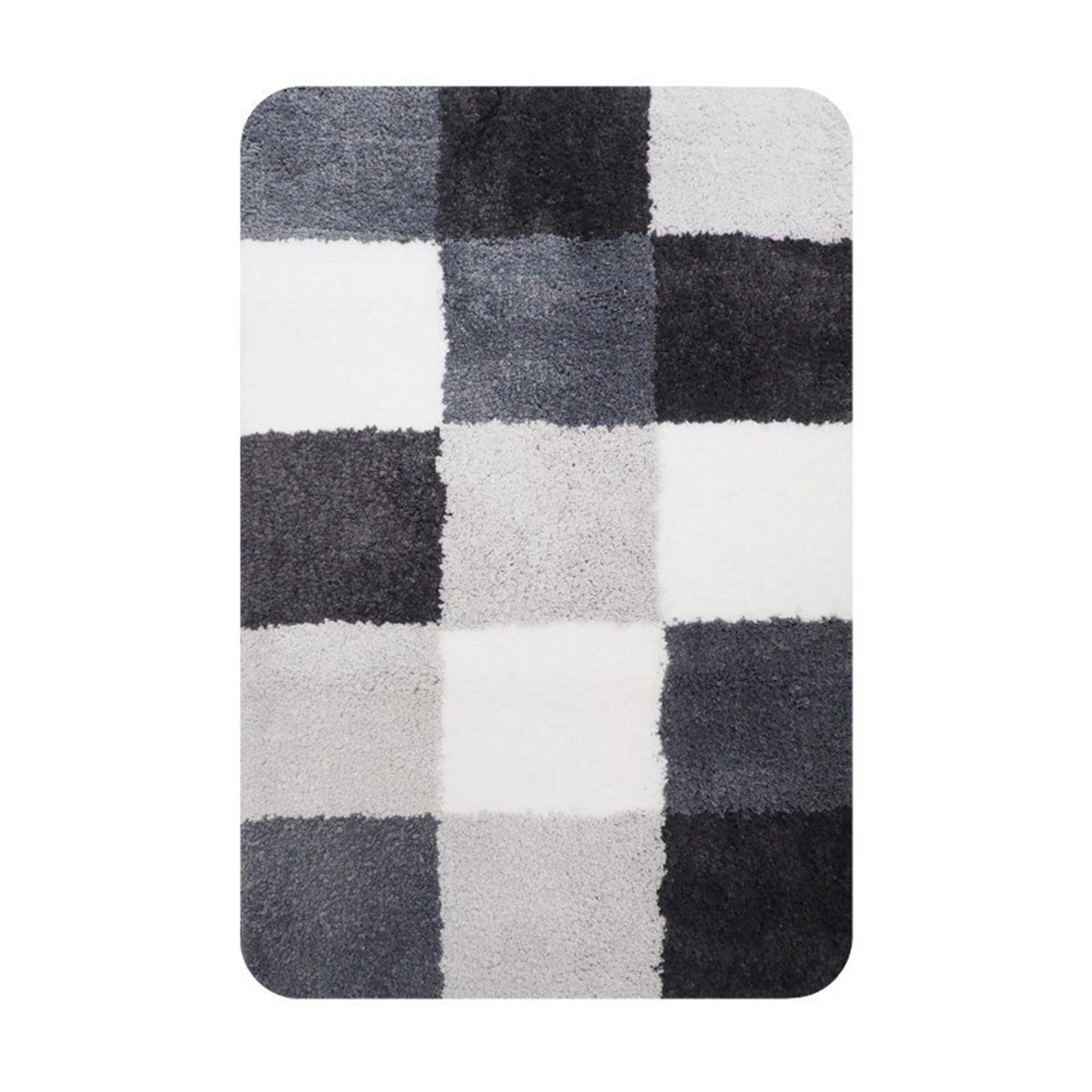 Brest badmat 60x90cm grijs