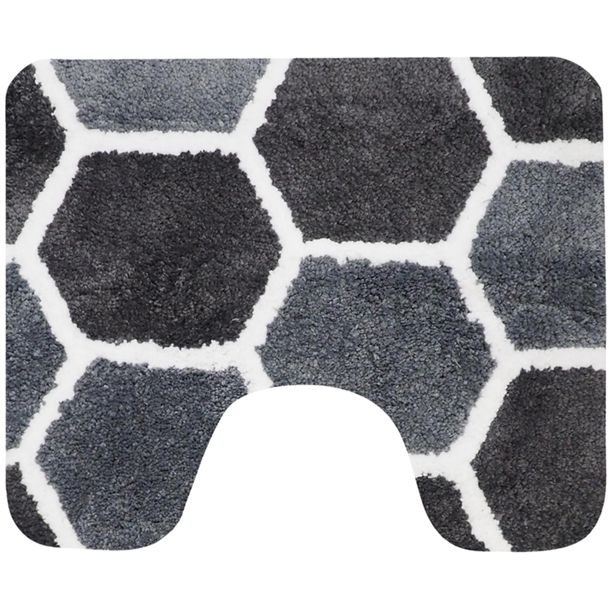 Dutch house rennes toiletmat 60x50cm grijs