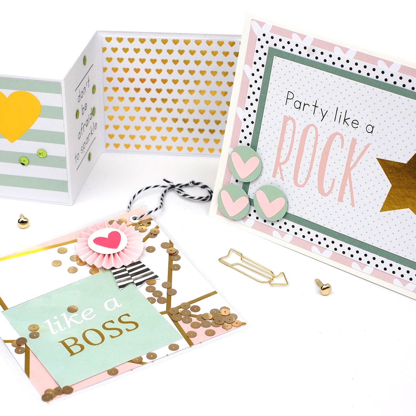 Vaessen creative • love it papierblok 30.5x30.5cm tweezijdig