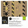 Vaessen creative love it kraftpapier 30,5x30,5cm 24x