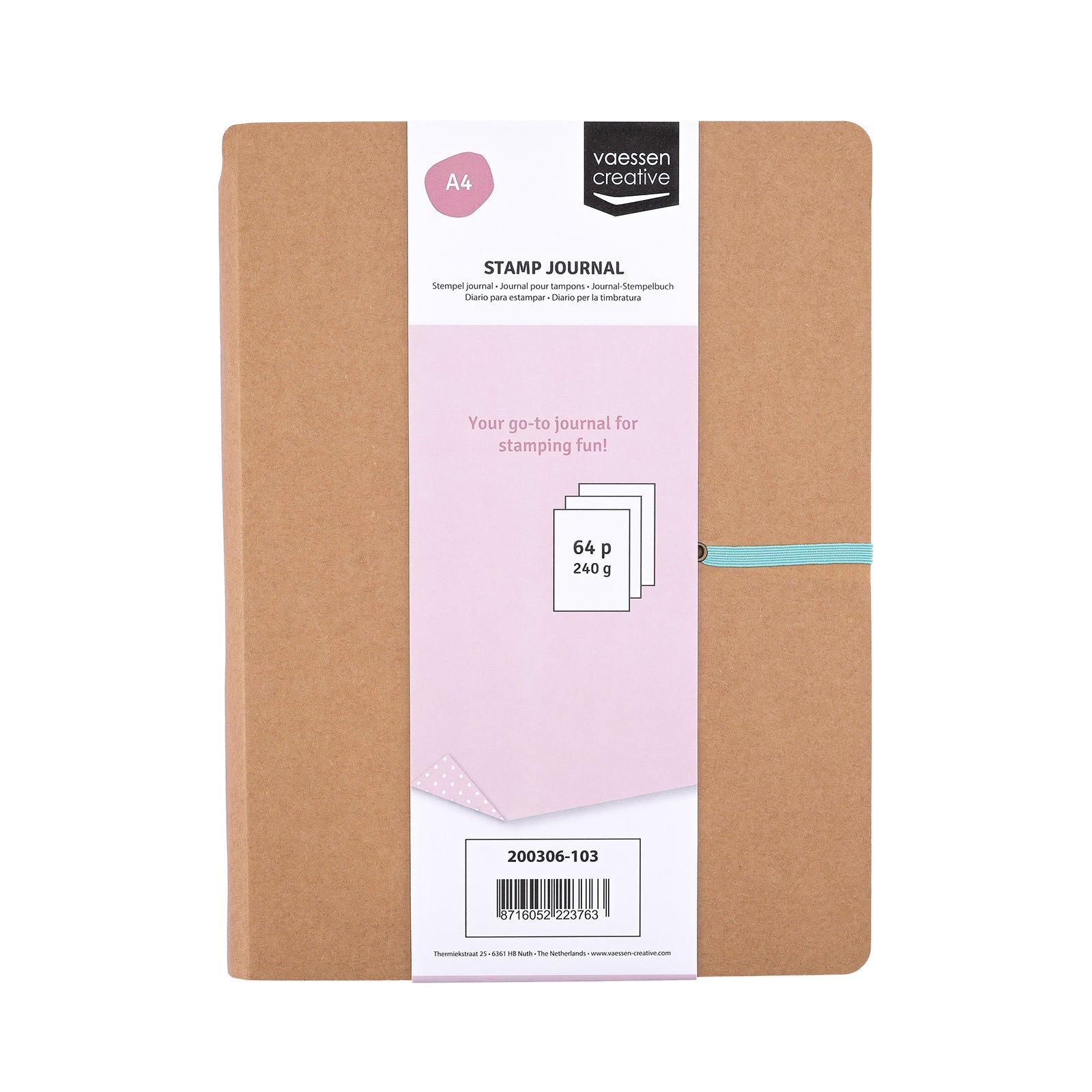 Vaessen creative • stempel journal a4