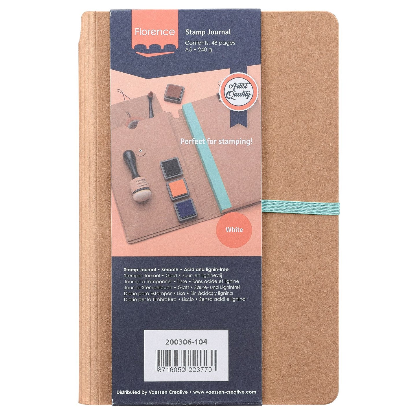 Vaessen creative • stempel journal a5