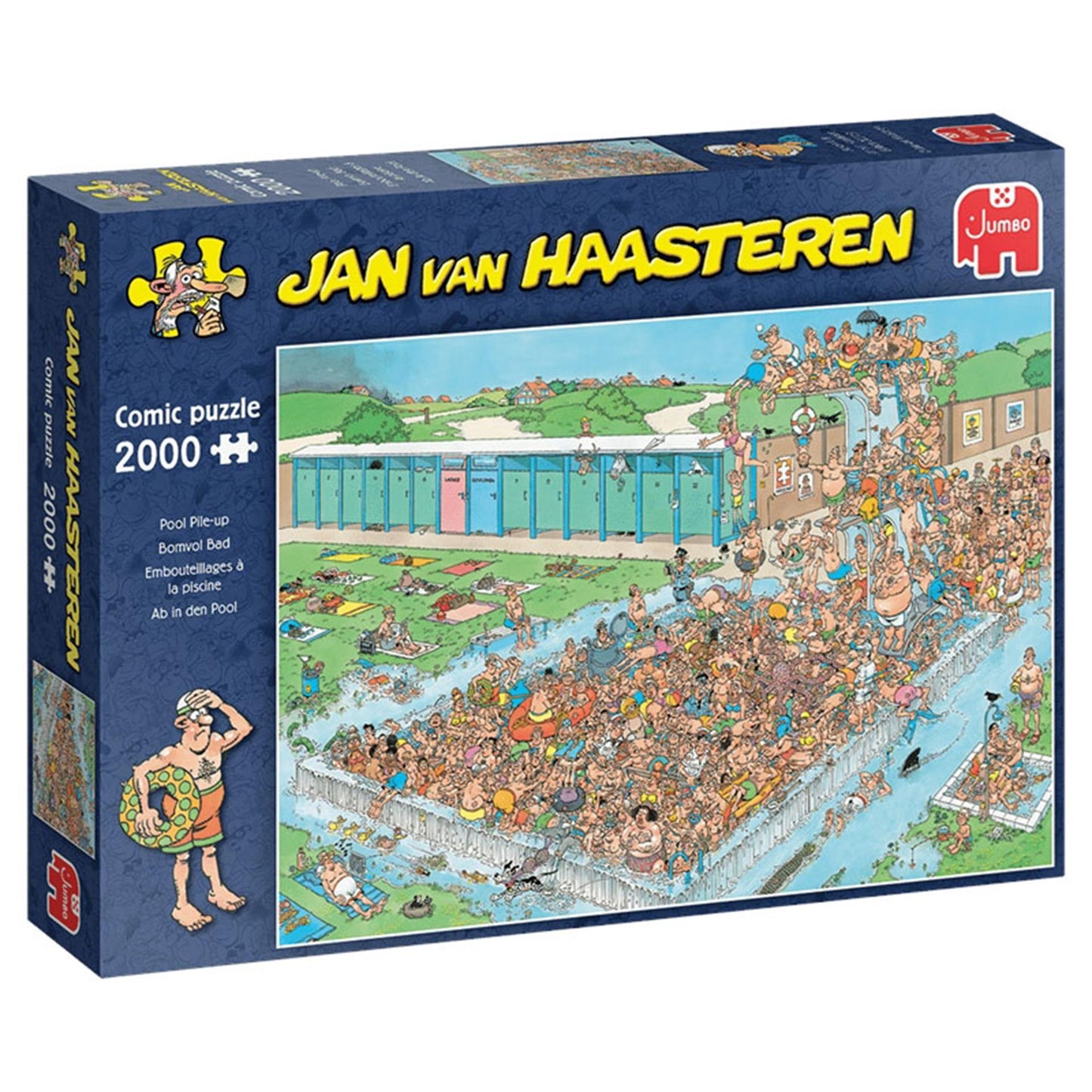 Jumbo jvh puzzel bomvol bad 2000pcs