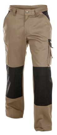 Dassy broek boston p k 245gr khaki zwart 50