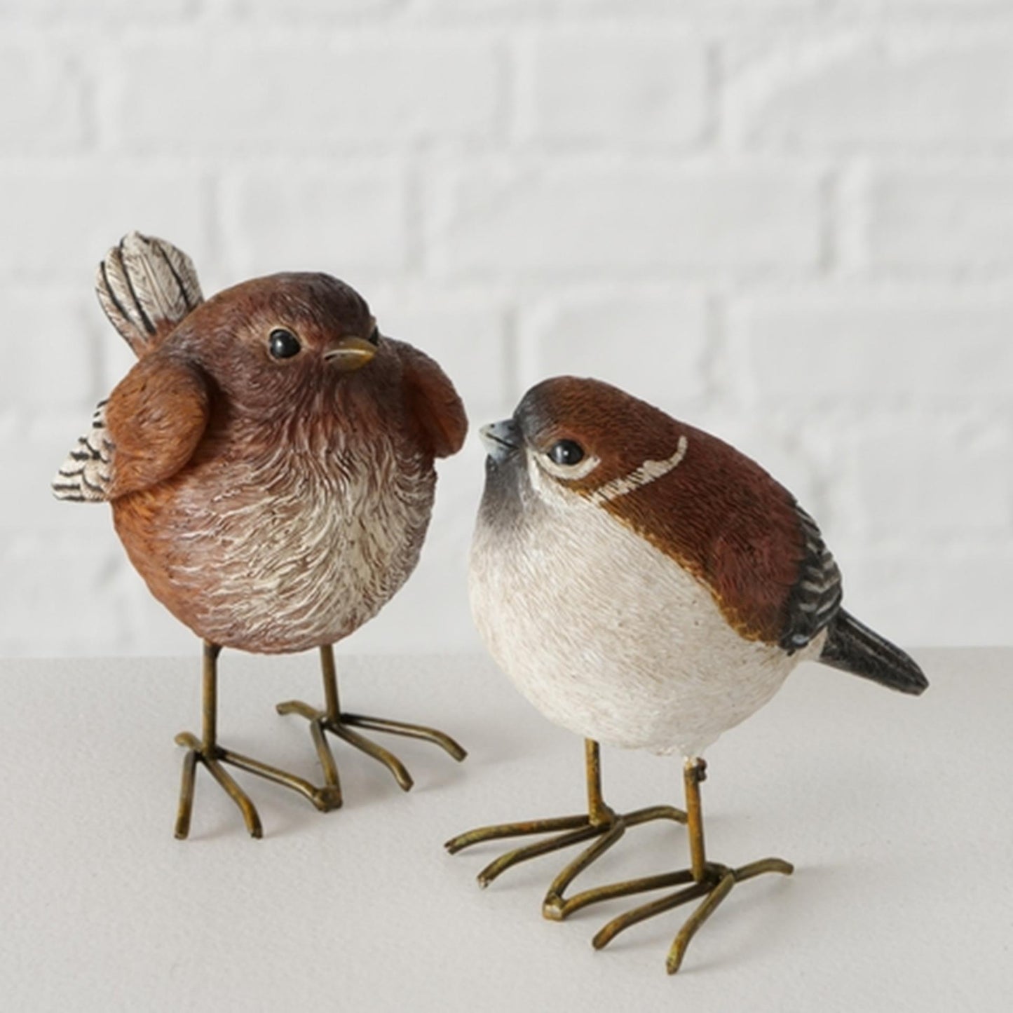 Boltze home vogel kunsthars l8h9cm polyresin