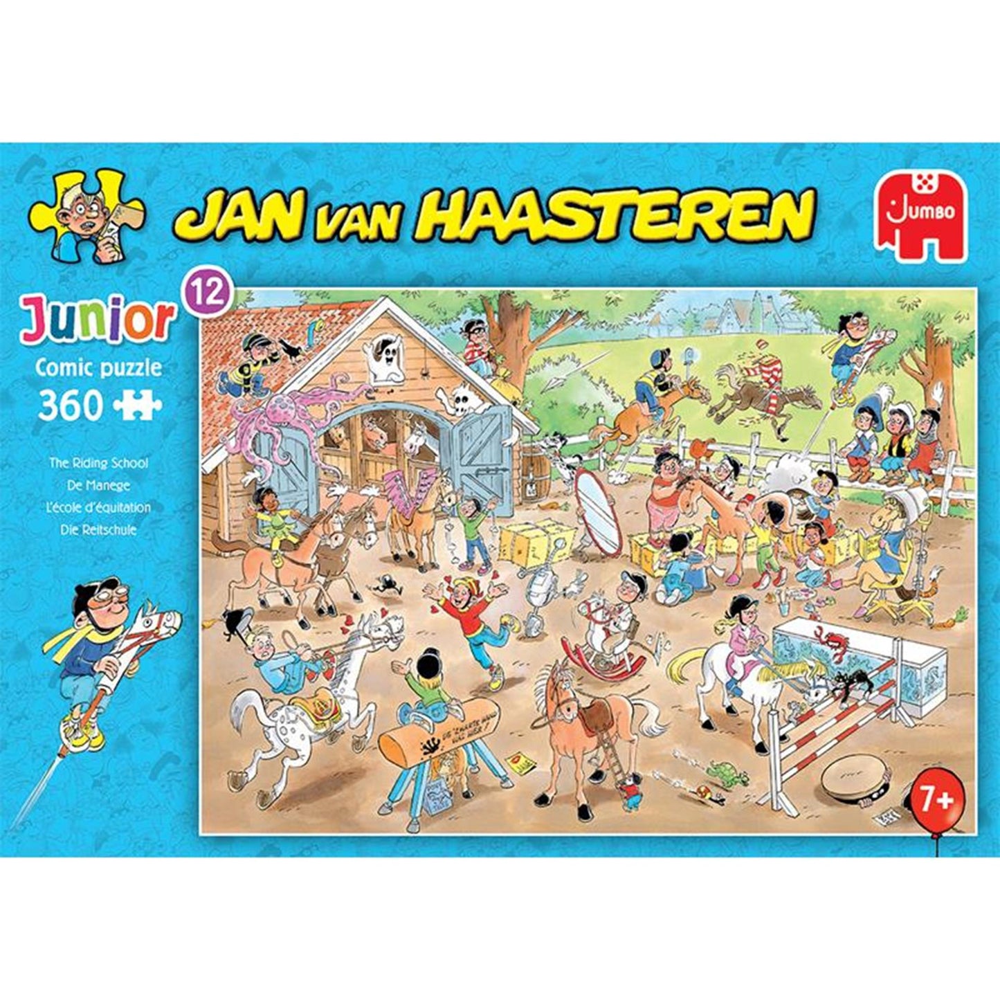 Jumbo jan van haasteren junior puzzel sku 12 360pcs de manege