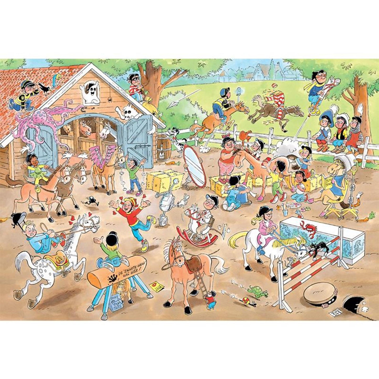 Jumbo jan van haasteren junior puzzel sku 12 360pcs de manege