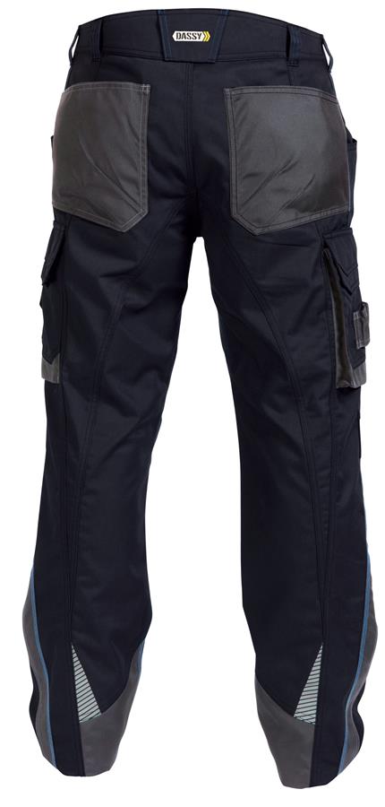 Dassy broek nova nachtblauw grijs 50