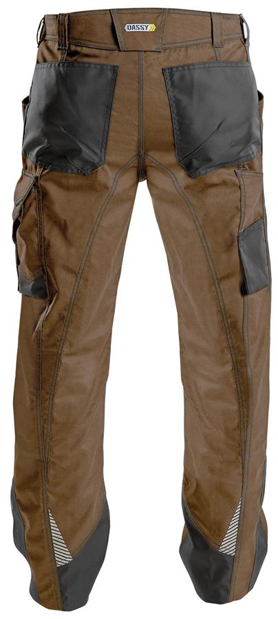 Dassy broek spectrum bruin grijs 48