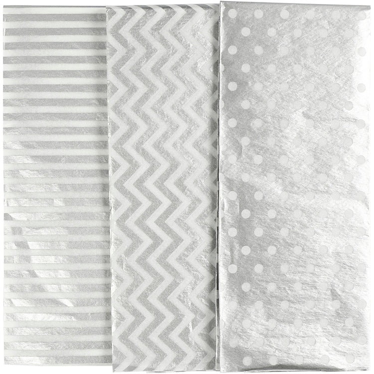 Https: www.cchobby.nl tissuepapier-vel-50x70-cm-17-gr-zilver-6-vel-1-doos-200893
