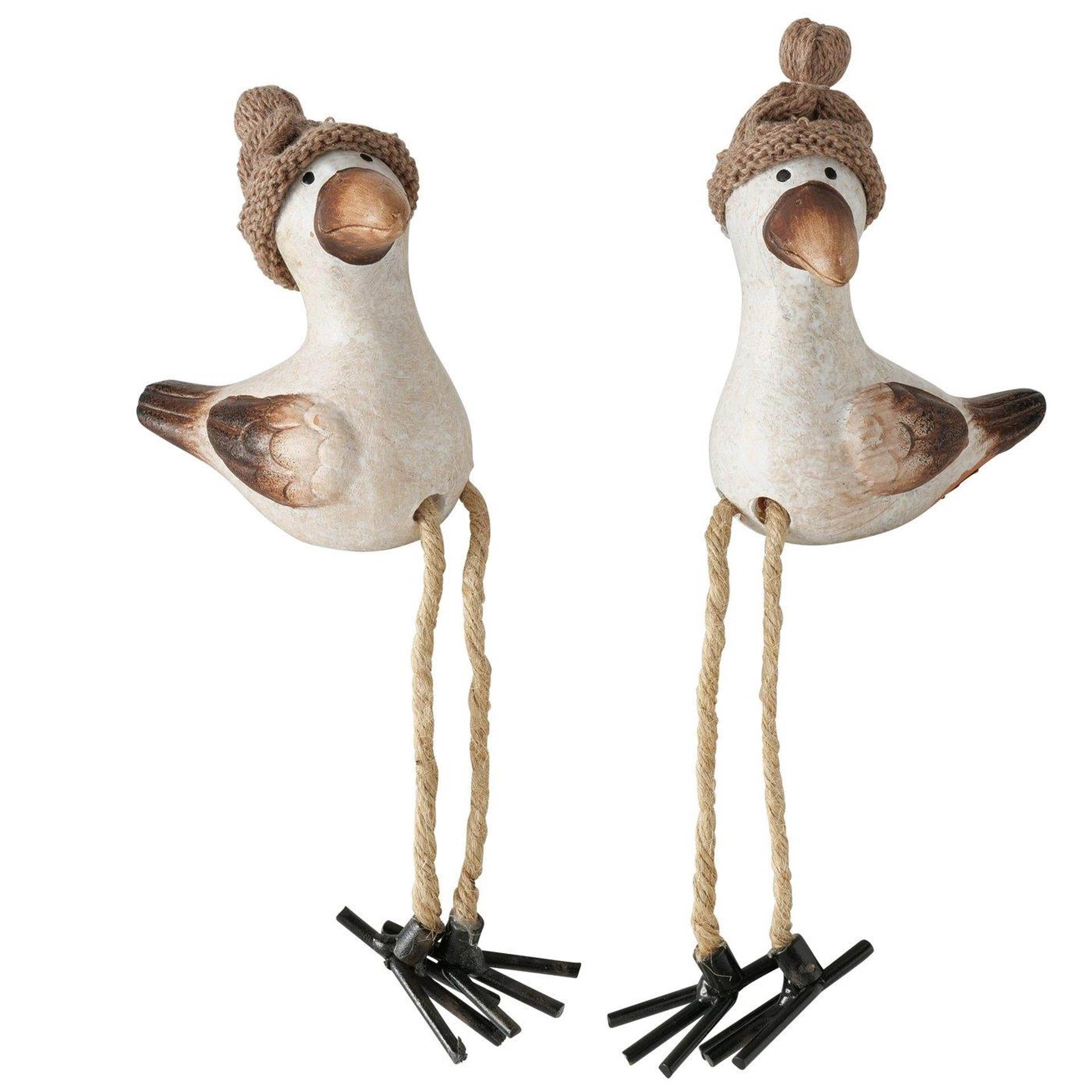 Boltze home figuur simon zeemeeuw met bungelbeentjes 22cm